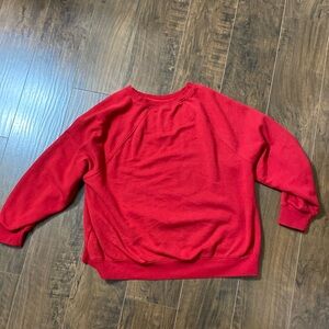 Women’s Red Old Navy Sweatshirt